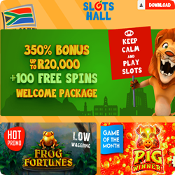 The Slots Hall Casino welcome offer to new players