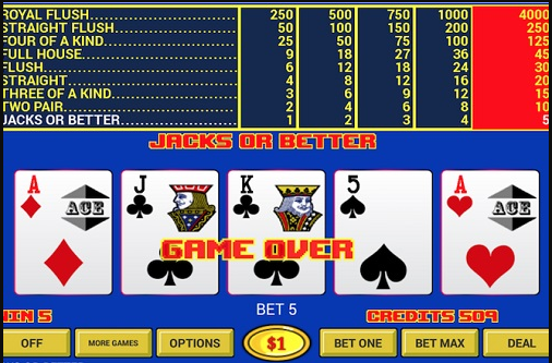 Video Poker example image 
