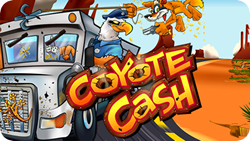 Get 40 free spins on Cotote Cash Video Slot with the SilverSands Mobile Casino